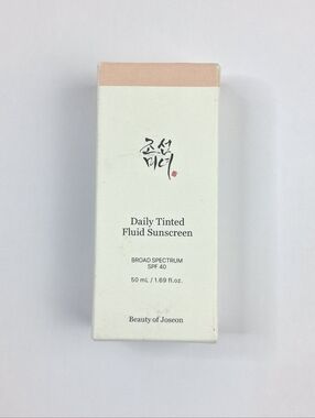 Beauty Of Joseon Daily Tinted Fluid Sunscreen SPF 40  LP110 1.69oz.